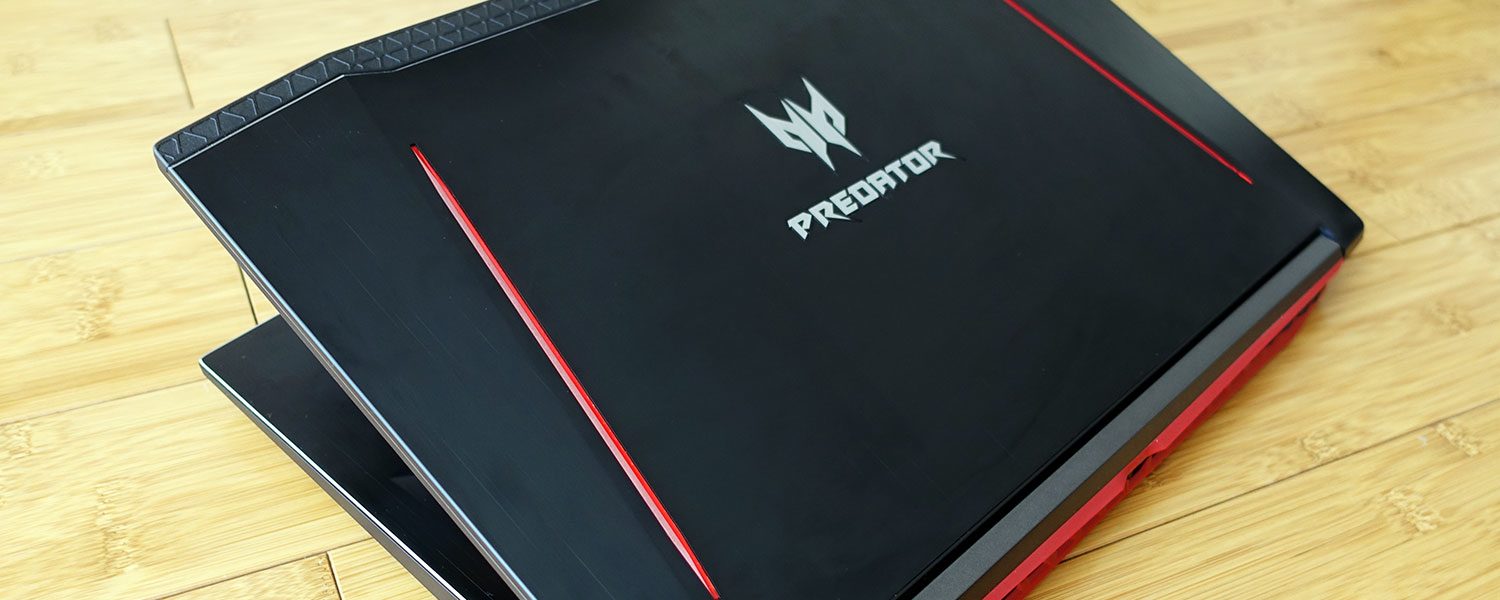Acer Predator Helios 300 review (PH315-51 model - Core i7-8750H
