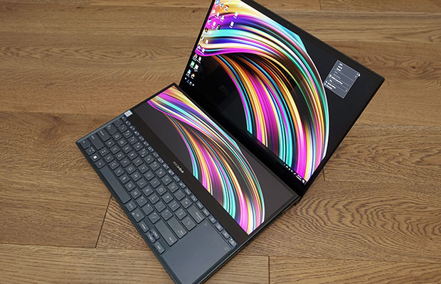 Asus ZenBook Pro Duo (UX581GV) review: Dual screens make your workspace  seem bigger on the inside - CNET