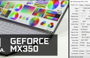 Nvidia GeForce MX350 and MX330 