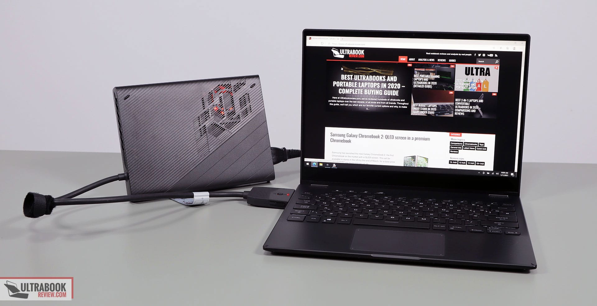 ASUS ROG Flow X13 2in1 gaming ultrabook and XG Mobile eGPU  first
