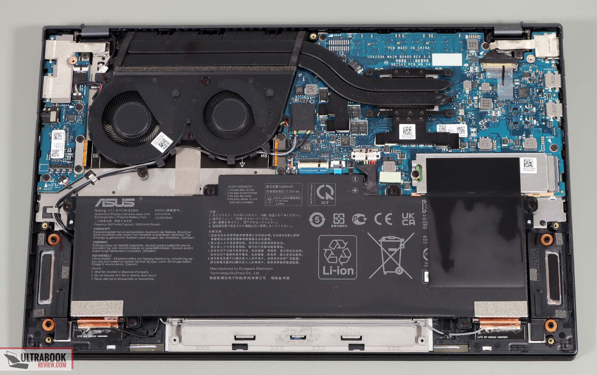 Asus ZenBook 14 UM425QA review- full-power AMD Ryzen ultrabook