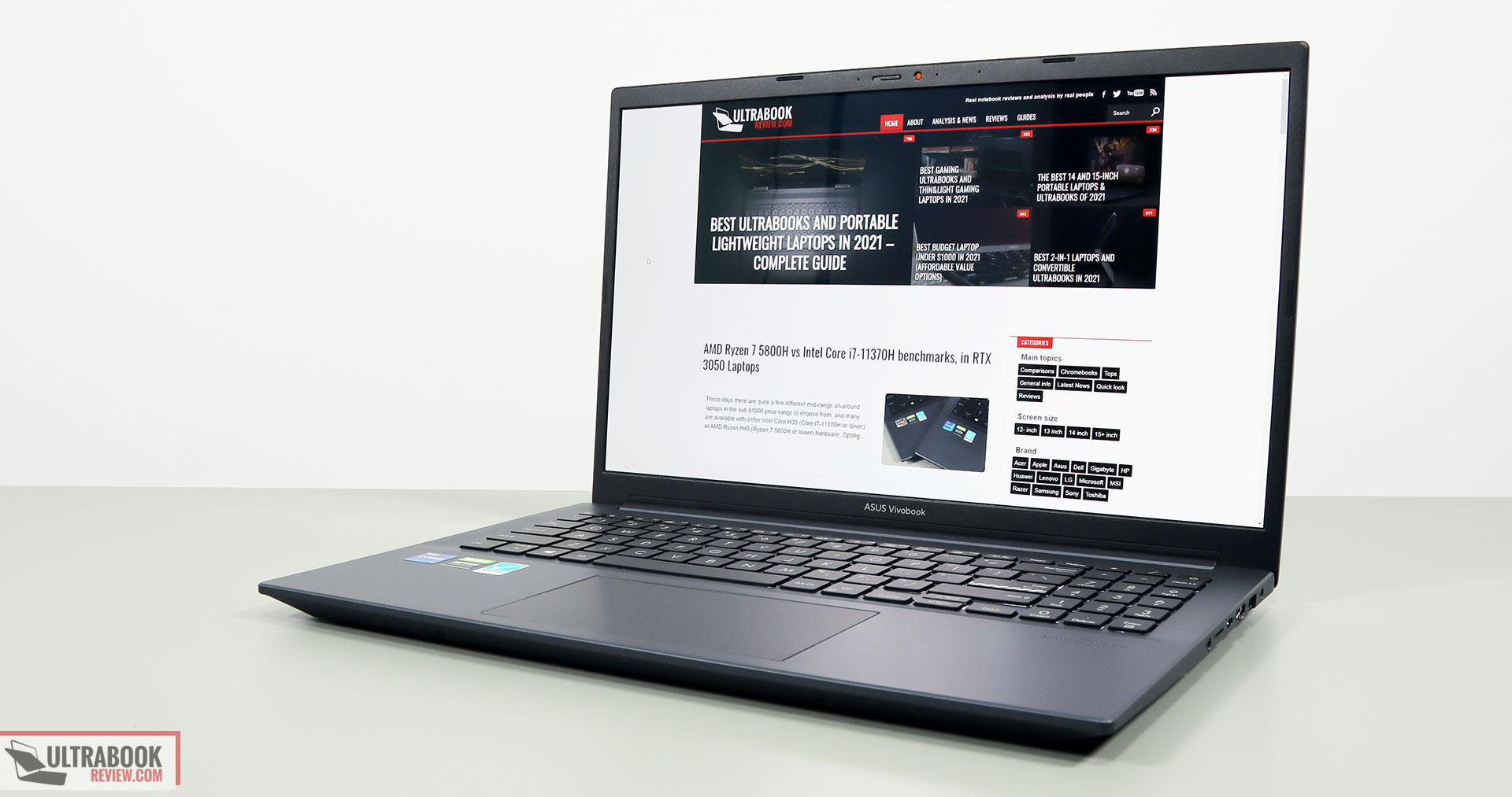 Asus VivoBook Pro 15 K3500PC and K3500PA review (Intel + RTX 3050