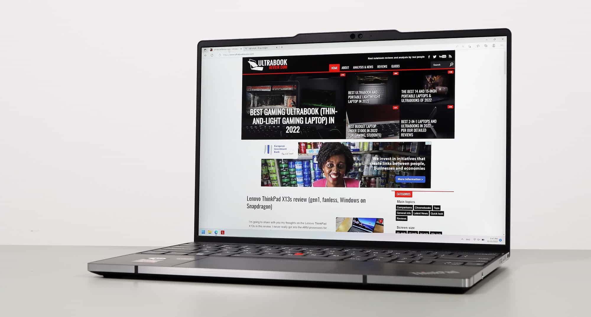 Lenovo ThinkPad Z13 review (gen 1 model, AMD Ryzen 7 Pro 6850U)