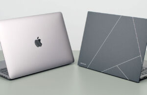 zenbooks13 vs macbookpro exterior