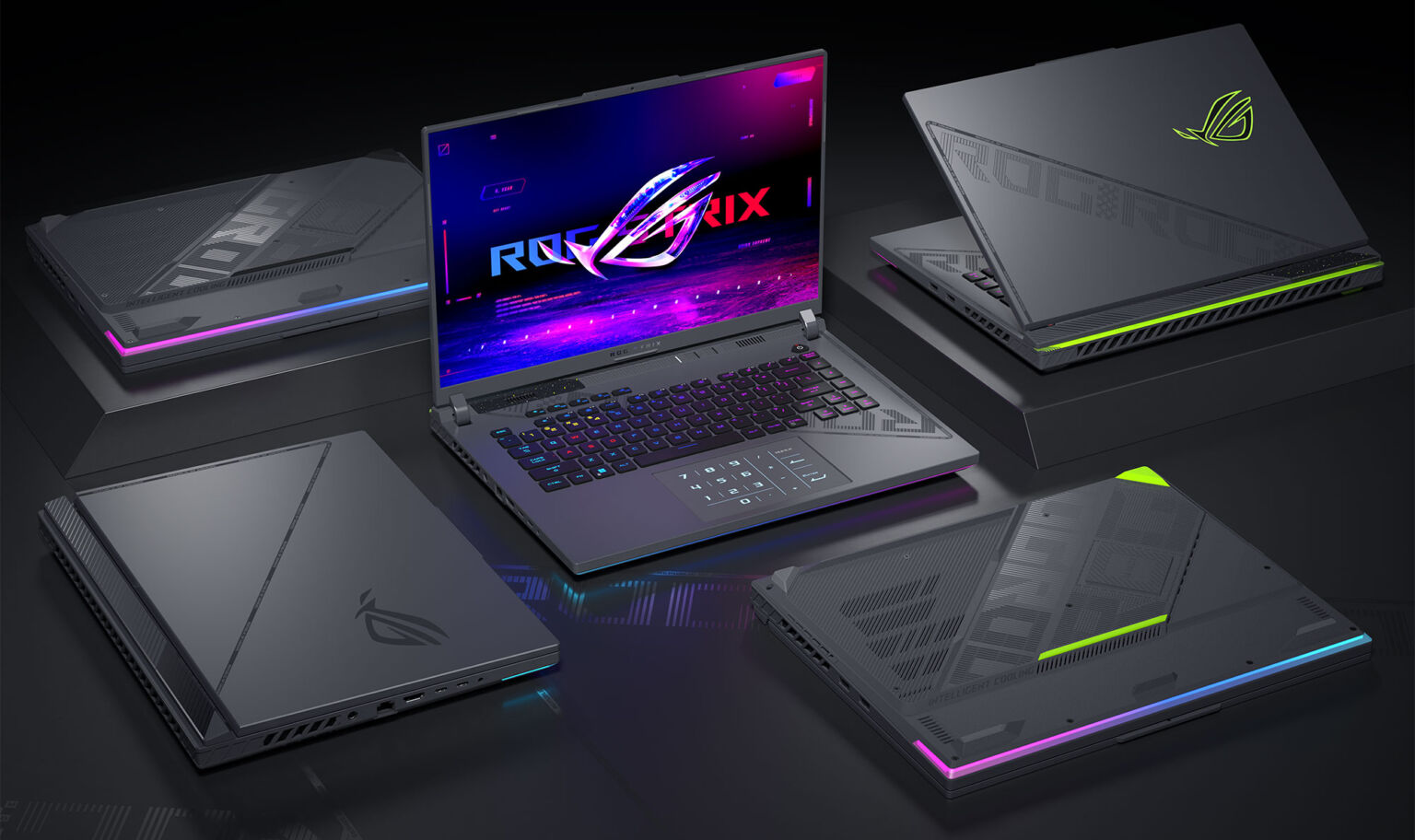 2023 Asus ROG Strix G16 G614 and G18 G814 Intel or AMD, RTX 4000 graphics