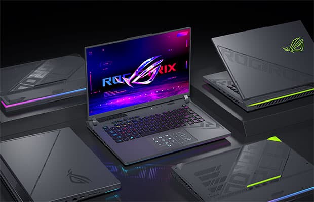 Asus ROG Strix G16 G614, G18 G814 – Intel or AMD, RTX 4000 graphics