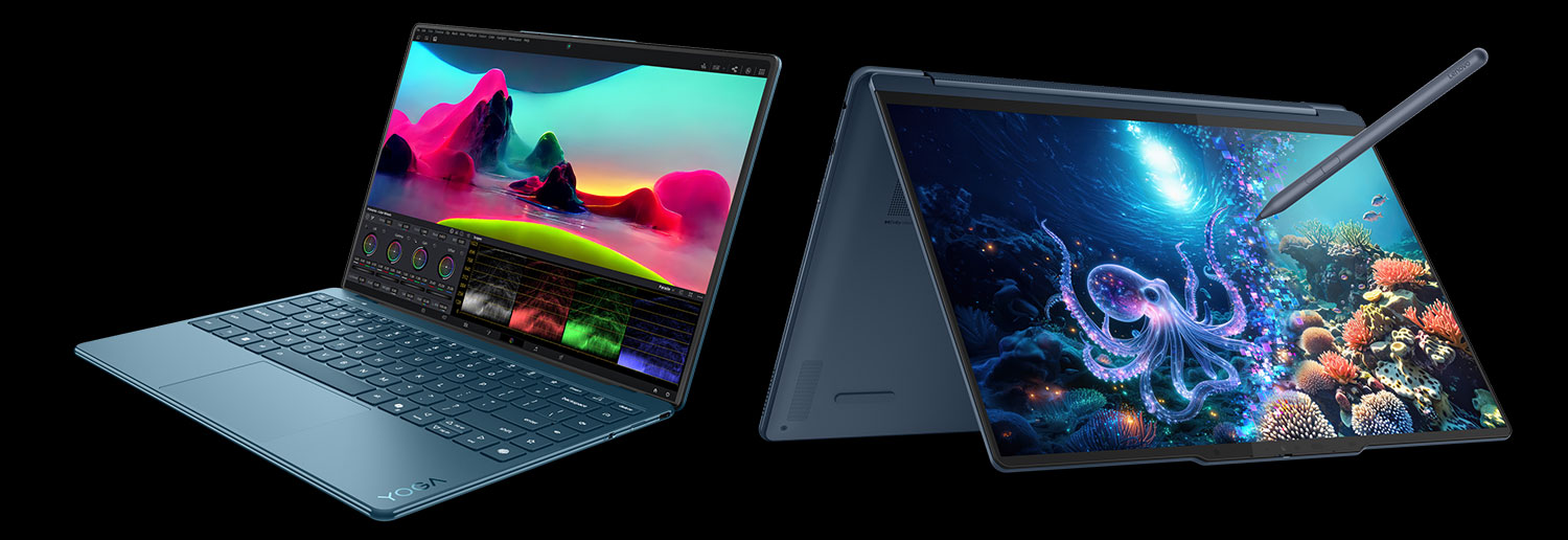 2025 Lenovo Yoga 9i laptops (gen 10): Yoga 9i 2-in-1, Yoga Slim 9i, Yoga Book 9i